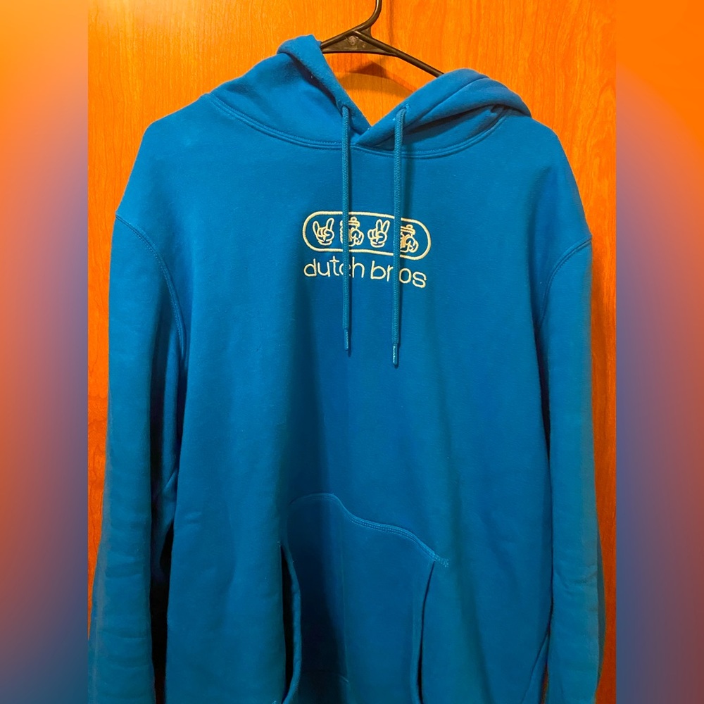 Blue Peace Dutch Bros Sweatshirt
